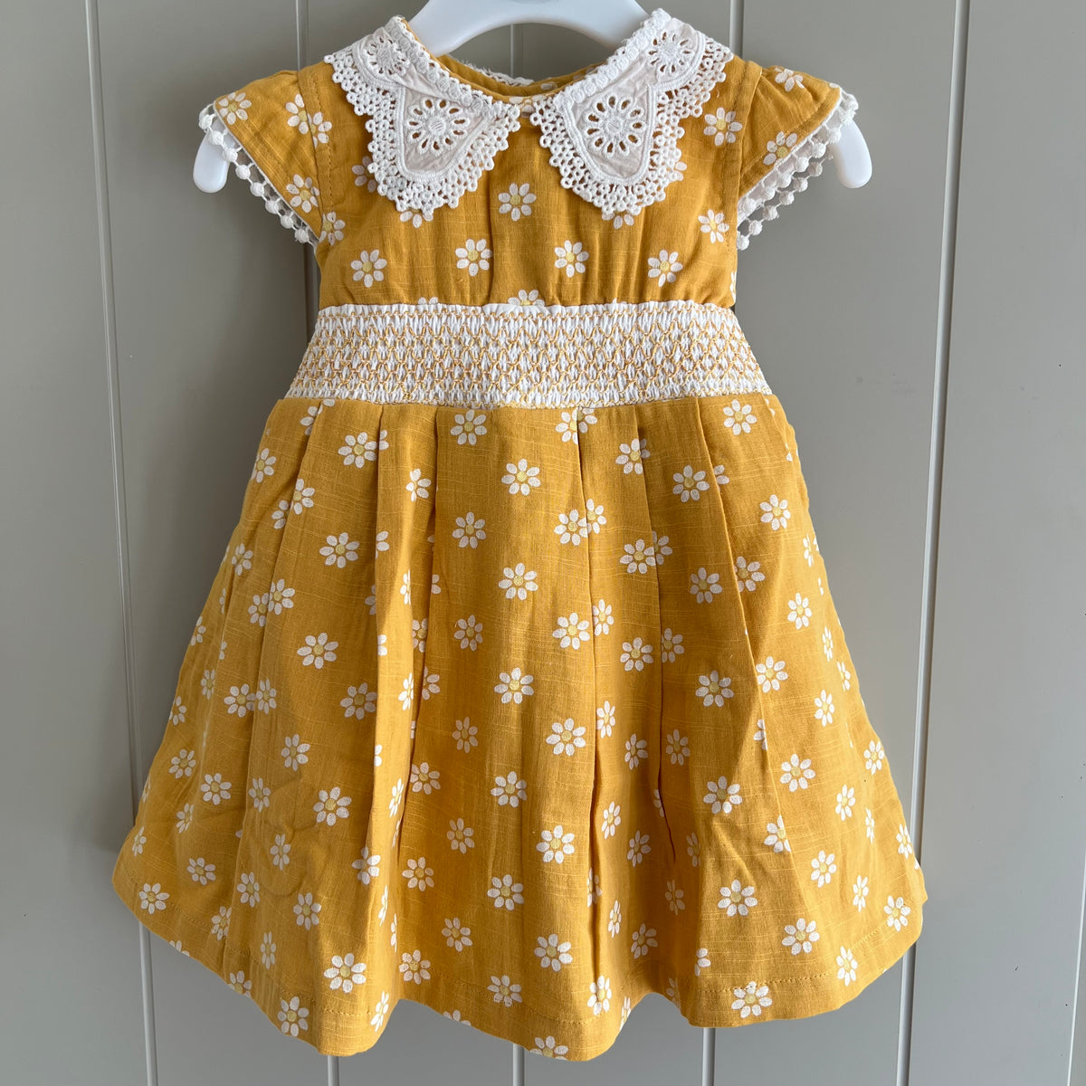 Summer Dress For Baby Girl In Cotton Stuff Simple Design