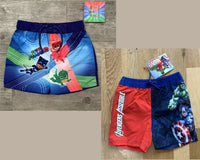 Boys PJ Masks Marvel Avengers Swimming Swim Shorts Trunks Baby