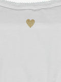 5 x Girls Crop Tops First Bra White Pastel Slogan Underwear Age 4 - 15 Years
