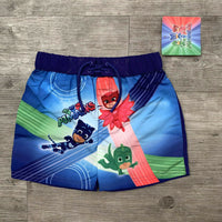 Boys PJ Masks Marvel Avengers Swimming Swim Shorts Trunks Baby