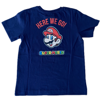 Boys Girls Super Mario T-Shirt Top Short Sleeve Kids Age 3 - 14 Years