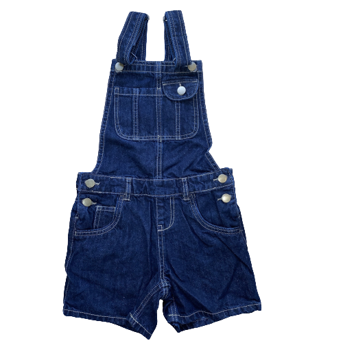 Girls Denim Dungarees Shorts Jean Playsuit Age 9 to 12 Years