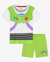 Boys Disney Toy Story Woody and Buzz Lightyear Short Sleeve Pyjamas