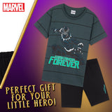 Boys Marvel Avengers Or Black Panther Short Pyjamas Kids