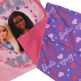 Girls Barbie Pyjamas Frilly Top and Long Trousers Kids Pjs Nightwear 2-10 Years