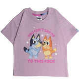 Girls Bluey and Bingo Short Sleeve Top Long Trousers Pyjamas Pjs Nightwear