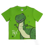 Toy Story 3 Pack Cotton T-Shirts Short Sleeve Tops Kids Boy Multipack Woody Buzz Lightyear Rex