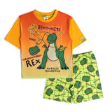 Disney Toy Story Rex Dinosaur T-Rex Pyjamas Boys Pjs Shorts Top Kids