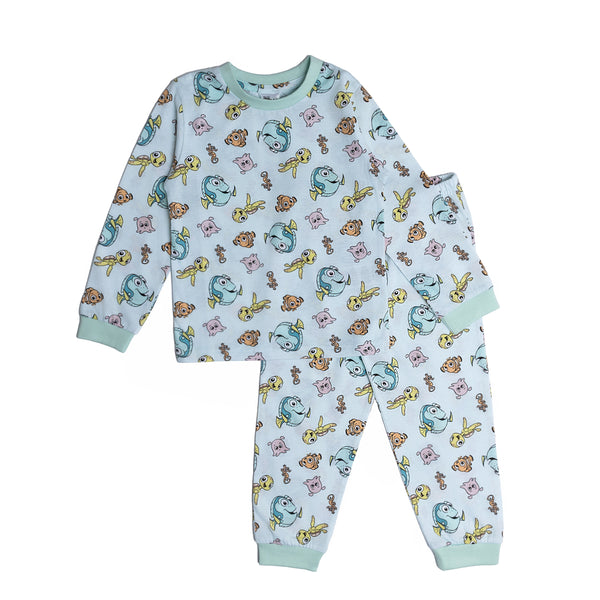 Disney Finding Nemo Pyjamas Trousers Boys Long Sleeve Pjs Nightwear Baby Toddler Kids Dory