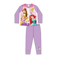 Girls Disney Princess Long Pyjamas Age 1 - 10 Years