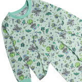 Disney Toy Story Trouser Pyjamas Boys Long Sleeve Pjs Nightwear Baby Toddler Kids Buzz Lightyear Alien Green