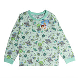 Disney Toy Story Trouser Pyjamas Boys Long Sleeve Pjs Nightwear Baby Toddler Kids Buzz Lightyear Alien Green