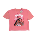 Disney Moana Girls Pyjamas Pjs Nightwear Top Trousers Short Sleeve HeiHei Pua