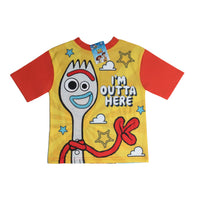REVERSIBLE Boys Toy Story Woody Buzz Lightyear Pyjamas Pjs Nightwear
