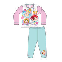 Girls Disney Princess Long Pyjamas Age 1 - 10 Years