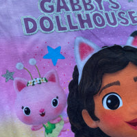 Girls Gabby's Dollhouse Pyjamas With Glitter Detail Short Sleeve Top Long Leg Bottoms