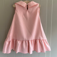 Girls Sleeveless Ruffle Dress