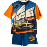 Boys Hot Wheels Short and Long Pyjamas Age 3 - 8 Years