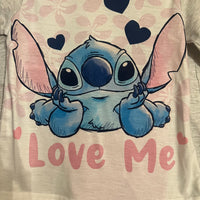 Girls Lilo and Stitch Long Pyjamas Age 5 - 12 Years