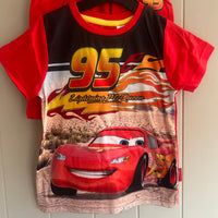 Boys Disney Cars Short Pyjamas Age 4 - 8 Years