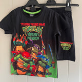 Boys Teenage Mutant Ninja Turtles Short Pyjamas Age 4 - 10 Years