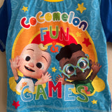 Boys Cocomelon Short Pyjamas Fun Games Baby Age 1 - 4 Years