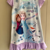 Girls Frozen Nightdress Nightie Pyjamas Age 2 - 10 Years