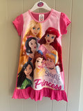 Girls Disney Princess Nightdress Nightie Pyjamas Age 2 - 10 Years