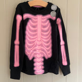 Girls Boys Skeleton Glow In The Dark Pyjamas Halloween PJs Age 1-12 Years