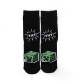 Minecraft Socks Boys Multipack 3 Pairs Creeper Kids
