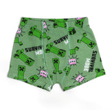 Minecraft Boys Boxers Briefs Shorts Trunks Underwear Multipack 3 Pack Kids Creeper