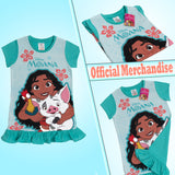 Girls Disney Moana Heihei Pua Nightdress Nightie Pyjamas Age 2-10