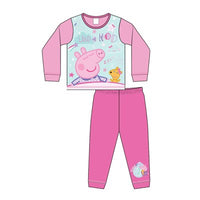 Girls Peppa Pig Land Nod Long Pyjamas Baby Age 1 - 5 Years