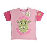 Girls Shrek Short Sleeve Top Long Leg Pyjamas Nightwear Pjs Ogre