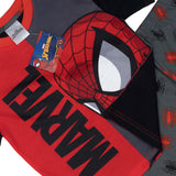 Boys Spiderman Short Sleeve Top Trousers Pyjamas Pjs Nightwear