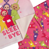 Girls Teletubbies Short Frilly Pyjamas Kids Baby Nightwear