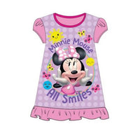 Girls Disney Minnie Mouse Nightdress Nightie Pyjamas Age 2 - 12 Years