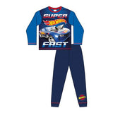 Boys Hot Wheels Short and Long Pyjamas Age 3 - 8 Years