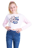 Girls Disney Stitch & Angel Lilo Sweatshirt Jumper Top Age 9-14 Years