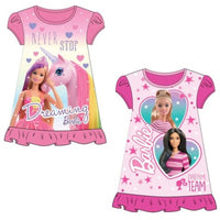 Girls Barbie Nightdress Nightie Pyjamas Age 2 - 10 Years