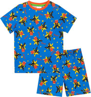 2 Pack Boys Bing Bunny Short Pyjamas Kids Pjs Nightwear Baby Age 1 - 4 Years