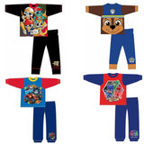 Boys Character Pyjamas Top & Long Bottoms Age 1 - 8 Years