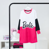 Girls Barbie Sweatshirt Dress Jumper