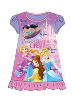 Girls Disney Princess Nightdress Nightie Pyjamas Age 2 - 10 Years