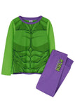 Boys The Incredible Hulk Long Sleeve Pyjamas Marvel Avengers