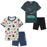 Boys Marvel Avengers Or Black Panther Short Pyjamas Kids