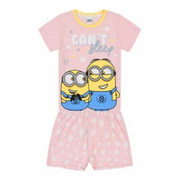 Girls Minions Short and Long Pyjamas Age 2 - 10 Years