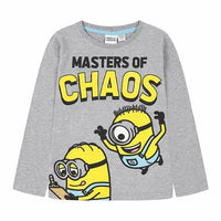 Boys Minions Masters of Chaos or One More Minute Long Pyjamas Age 2 - 10 Years