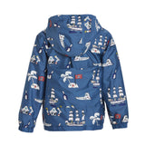 Boys Girls Colour Changing Raincoat Dinosaurs Dogs Cats Pirates Unicorns Jacket Coat Age 2-8 Yrs