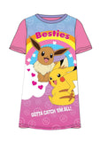 Girls Pokemon Nightdress Nightie Pokémon Pyjamas Age 5 - 12 Years